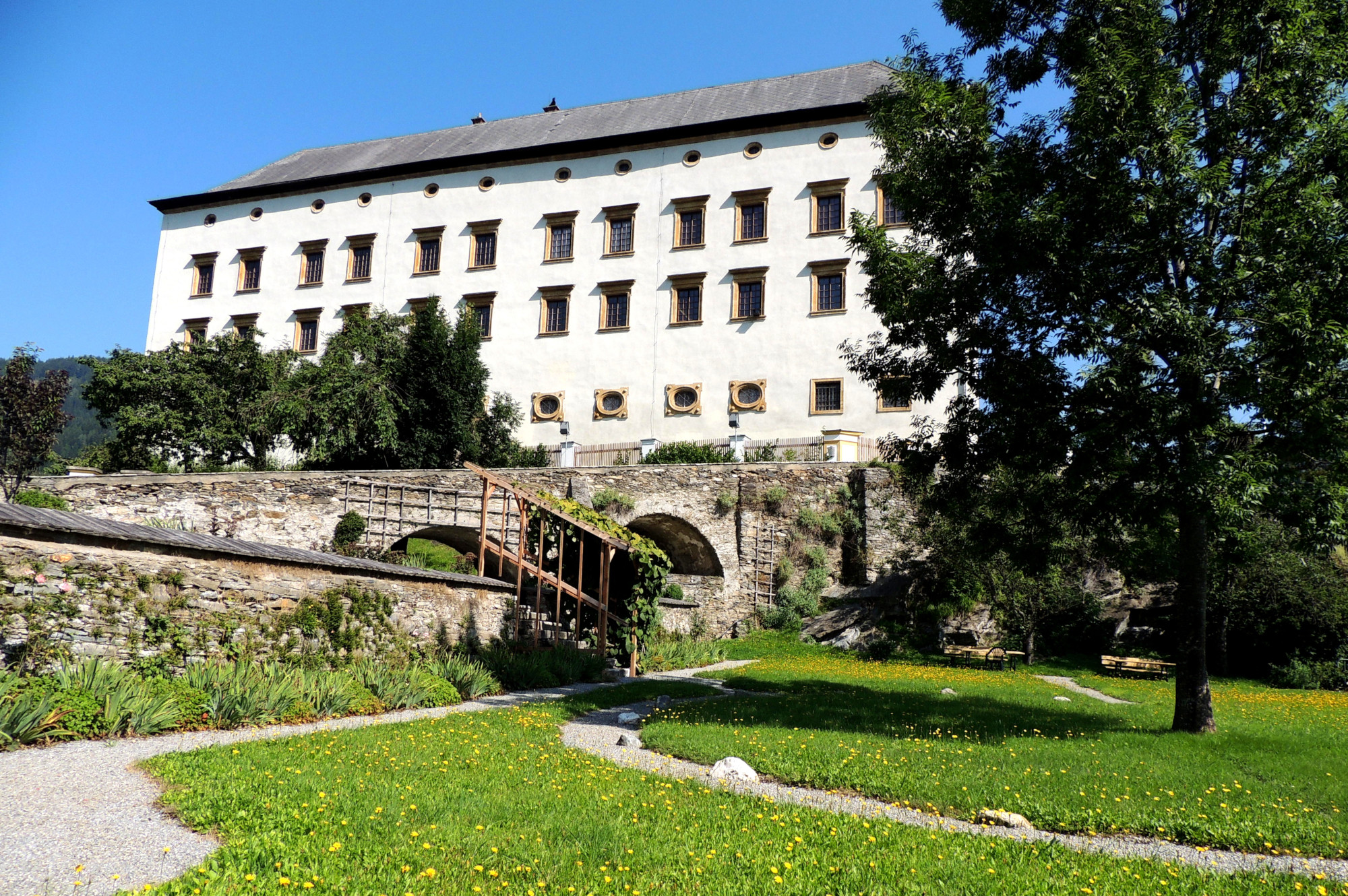 Garten Schloss Murau